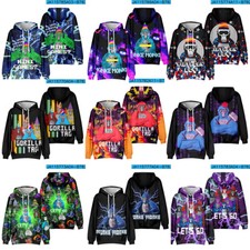 Cosplay Gorilla Tag Monke 3D Hoodies Adult Kids Dünne Sweatshirts Jacke Mantel