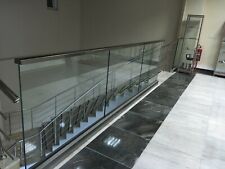 Ganzglasgeländer Balkongeländer VSG Glas Glasgeländer Terrassengeländer (O.Glas)