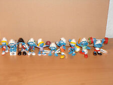 Sammlung 10 Sport Schleich Schlümpfe zum aussuchen alle NEU und mit Fähnchen