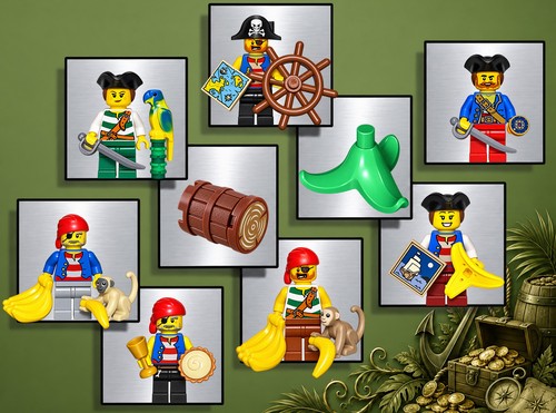 Lego figuren piraten - -,