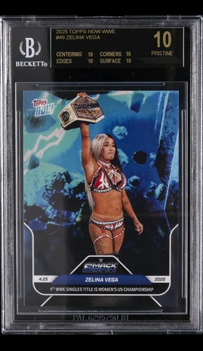 Zelina vega topps now - vega, wwe