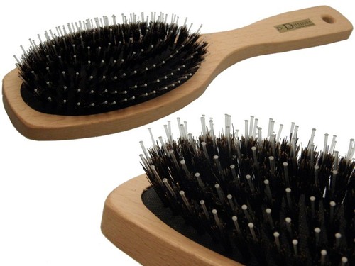 Große pneumatik haarbürste - große,