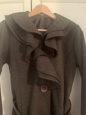 Italy eleganter  Mantel grau