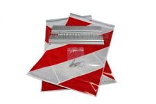 Warnflaggensatz mit Alu-Halter für Dautel Ladebordwand / Hebebühne