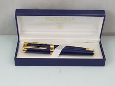 WATERMAN L'ETALON  Sehr edle Kugelschreiber Rollerballs Set UNBENUTZT mit Etui