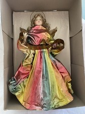 alter Weihnachtsengel Wachsengel Engel Pauline Leidel-Spreen Handarbeit bunt