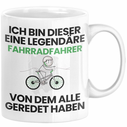 Radfahrer geschenk tasse - radfahrer,