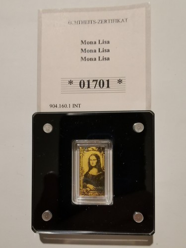Goldbarren leonardo vinci - goldbarren, da