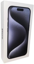 Original iPhone 15 Pro Verpackung Leerbox Box Karton Blue Titanium 128GB
