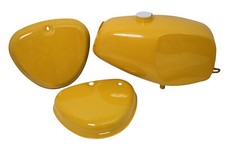 Lackset Büffeltank, Hochtank Tank + Seitendeckel saharabraun für Simson S50 S51