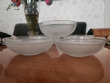 5 Glasschalen Kompottschalen