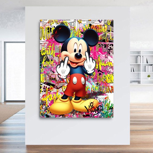 Leinwand bild micky - bild,