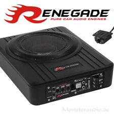 B-Ware Renegade RS1000A Untersitz Subwoofer Aktiv 250 Watt 25cm Aktiv-Subwoofer
