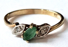 DAMENRING 8 Karat GELBGOLD