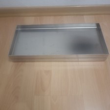 2 Stück! TOP 3mm Edelstahl Grillwannen|Planchas|Grillplatten|ca. 24,0cm x 15,0cm