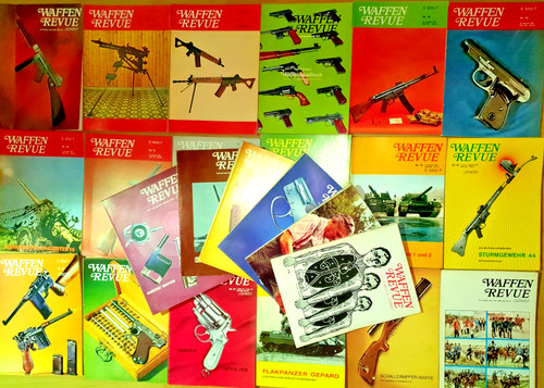 Magazin waffen revue 1974 1982 - magazin, 1974-1982
