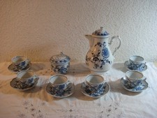 Zwiebelmuster Mokka Porzellan