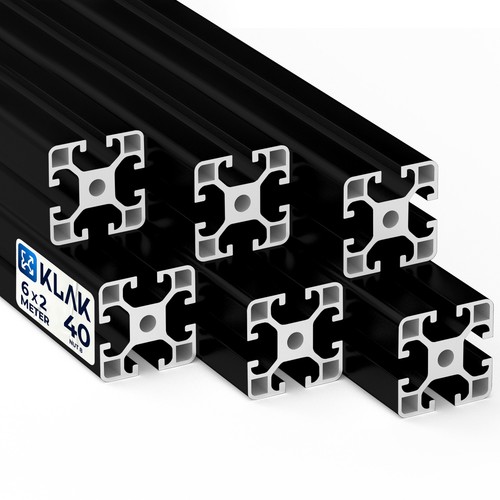 Klak 6x aluprofil - 6x, 40x40mm