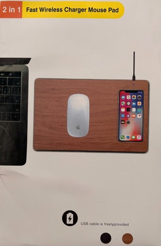 Mauspad mit wireless charger - mit,