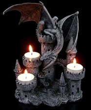 Drachen teelichthalter vier - -,