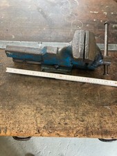 HEUER FRONT Schraubstock Amboss 100mm ca.9 kg 50/60er Jahre Rohrklemme B 37 cm