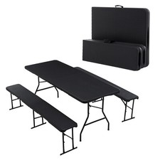 Bierzeltgarnitur set rattan - set,