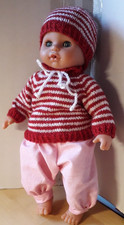 Puppenkleidung - 3 teiliges