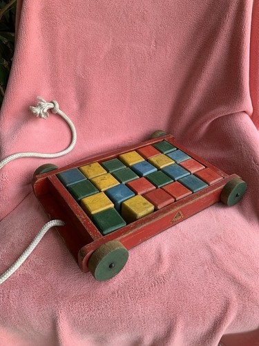 Triang vintage holzwagen - vintage,