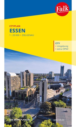 Essen stadtplan falk 000 - falk, 1:15.000