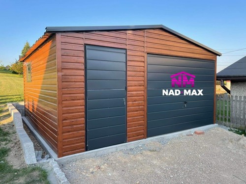 Blechgarage 5x5x2 55m - +blechgarage, 5x5x2,55m