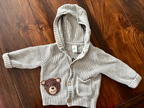 Baby club strickjacke mit - club,