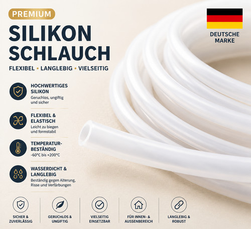 Silikonschlauch 2mm 3mm 4mm