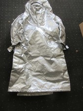 Hitze Schutz Anzug Mantel Haube Handschuhe für Atemschutz