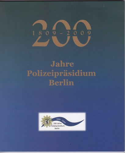 Berliner polizei festschrift - berliner, polizei:
