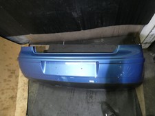VW Polo 9N3 Stoßstange Hinten Blau LA5R Bj.2006