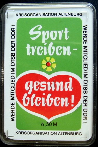 Souvenir skat spielkarte coeur - skat,