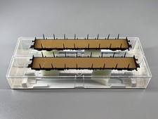 H0 FLEISCHMANN Rungenwagen DB  2 Stk.  NEM  DC  OVP   / 4 A 490