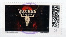 Deutsche Post Limitierte Sonderedition Wacken 95  - gestempelt