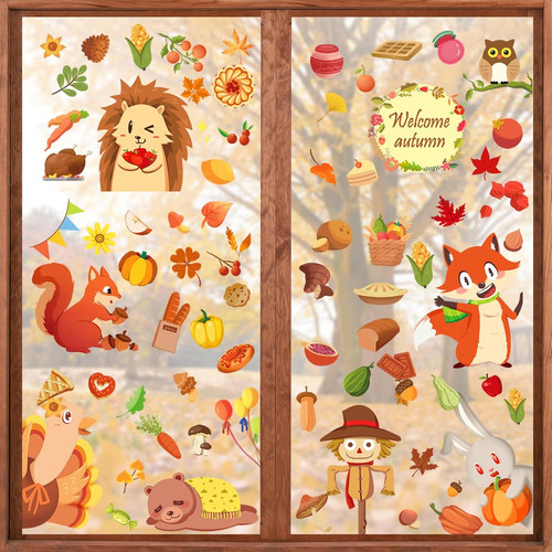 Herbst fensterbilder - herbst, 9