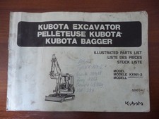 x 272 Kubota KX 161 -2  Ersatzteilliste parts list Ersatzteilbuch