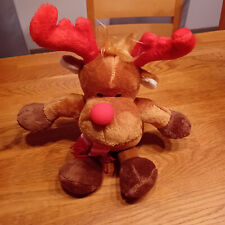 Plüsch Elch Stofftier Kuscheltier Rentier ca. 28 cm waschbar Schmusetier