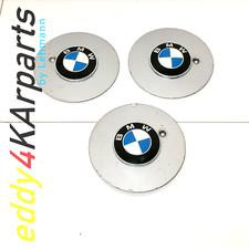3x original BMW Alu Bolzen Radkappen Stahl Nabendeckel Radschraubenabdeckung