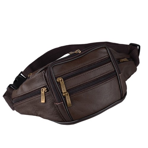 Leder gürteltasche herren - leder,