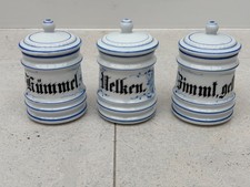 3 Keramik Gewürzdosen
