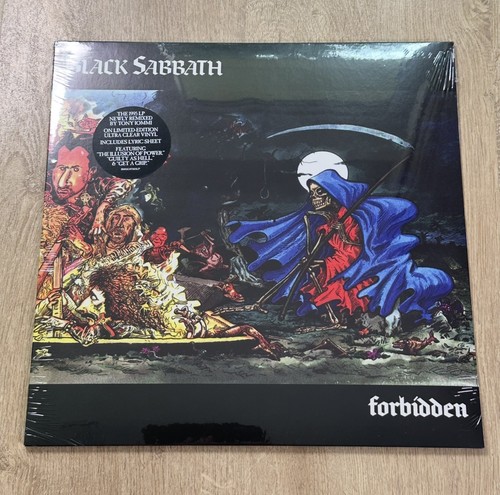 Black sabbath forbidden - black,
