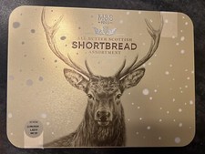 Blechdose Plätzchen Shortbread quadratisch WIE NEU schließt gut siehe Bilder