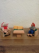 Puppenhaus Möbel - Holz Set