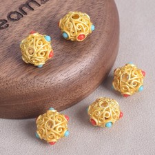 5 Stück 13x11mm Rund Matt