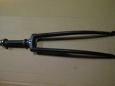 TANGE 28 zoll Fahrrad GABEL,Bicycle fork ,schwarz-matt,1 zoll schaft, 147x37mm