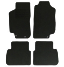 Velours Fußmatten für Saab 9-5 I Bj. 1997 - 2010 Mit Absatzschoner Passend BASIC